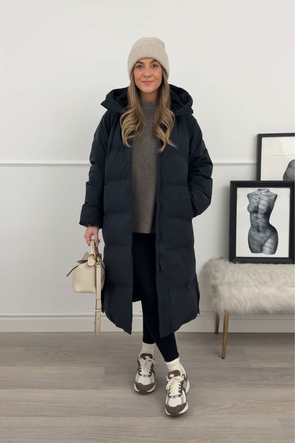 I wear Small in the coat and XXS in the leggings (the leggings run big so size down) 

#LTKsale #LTKwinter #LTKCyberWeek