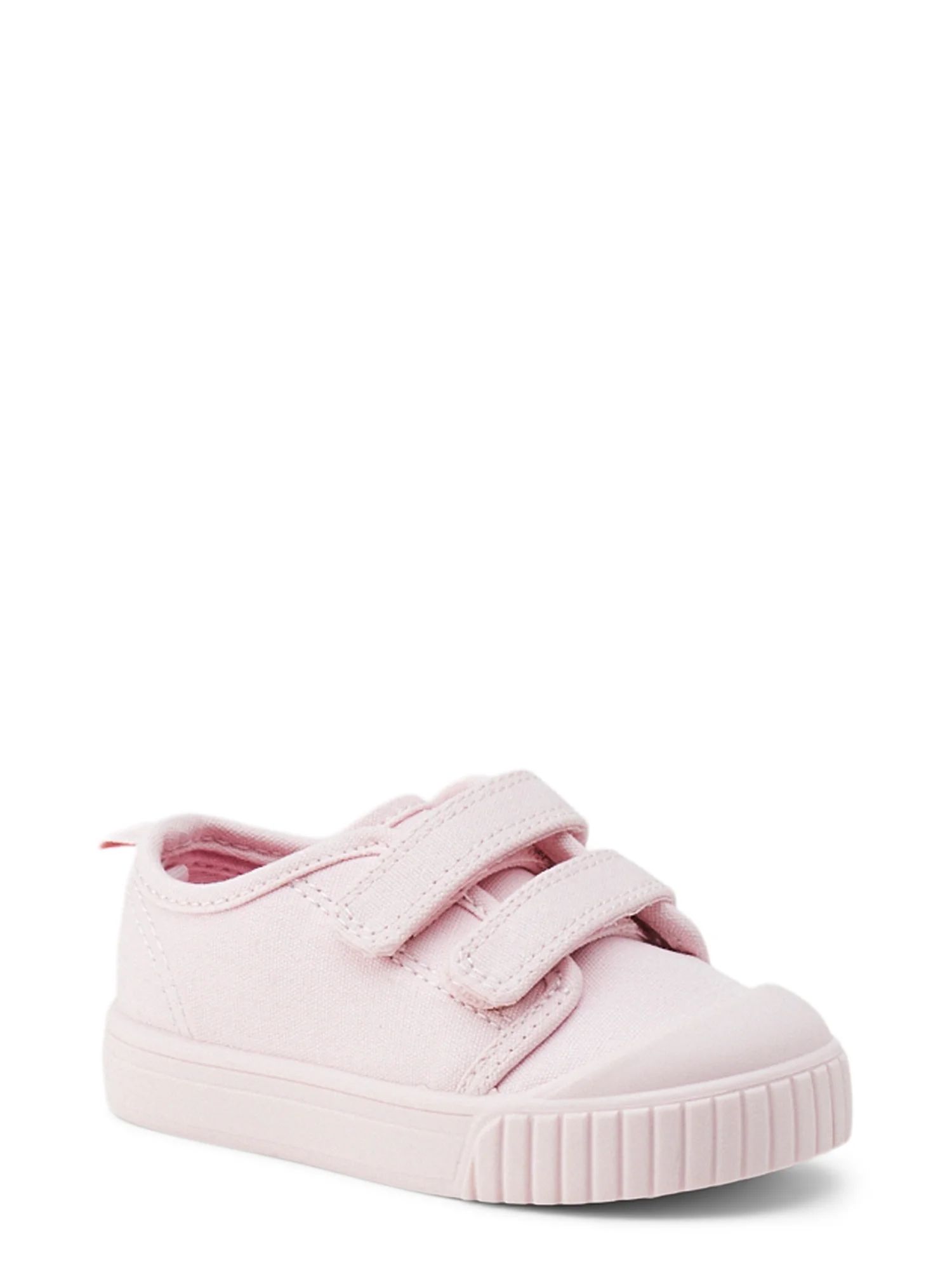 Wonder Nation Baby Girl Two Strap Bump Toe Sneakers - Walmart.com | Walmart (US)