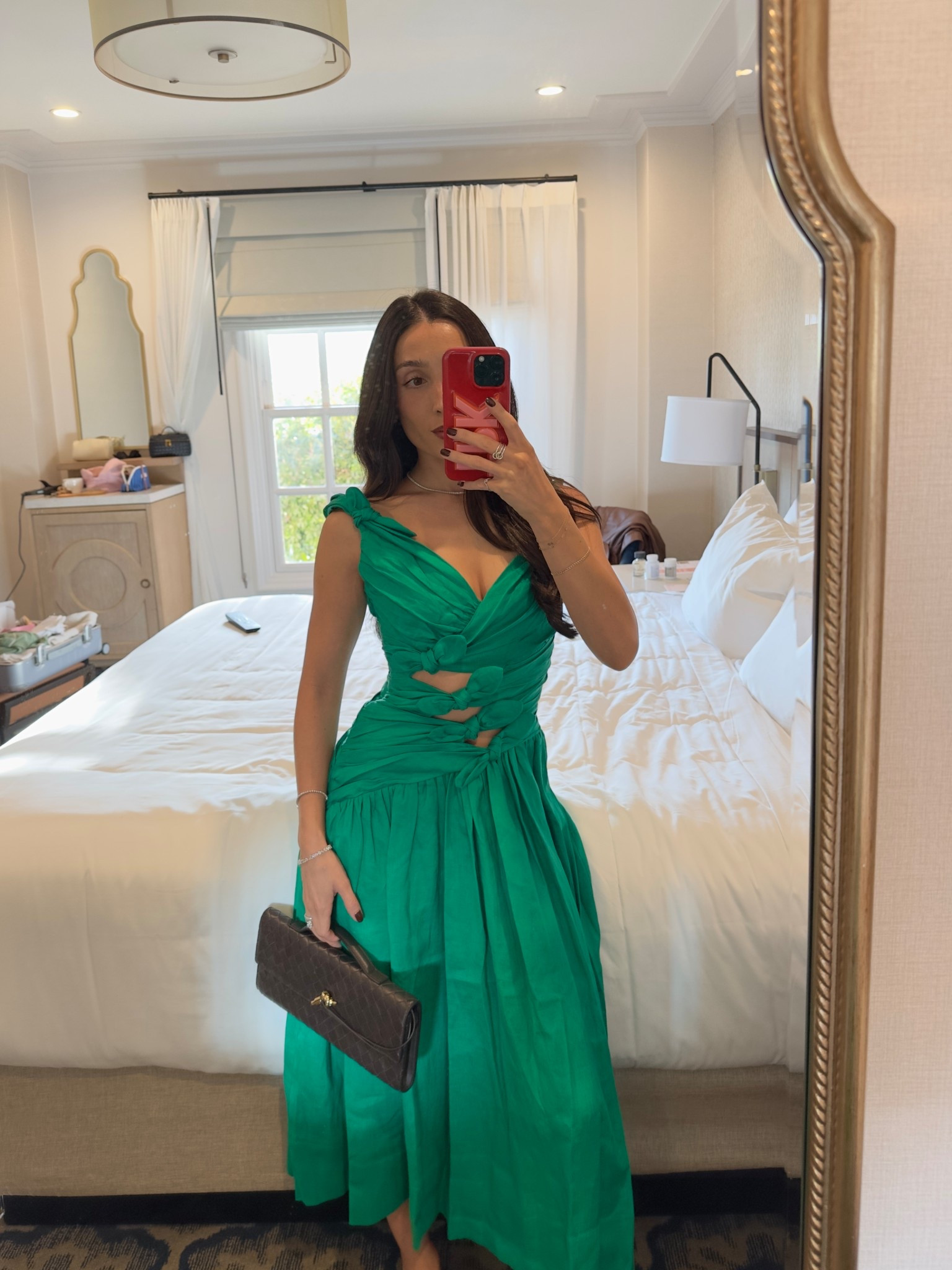 Wearing size 0 in the dress. 

#LTKWedding #LTKItBag #LTKSaleAlert