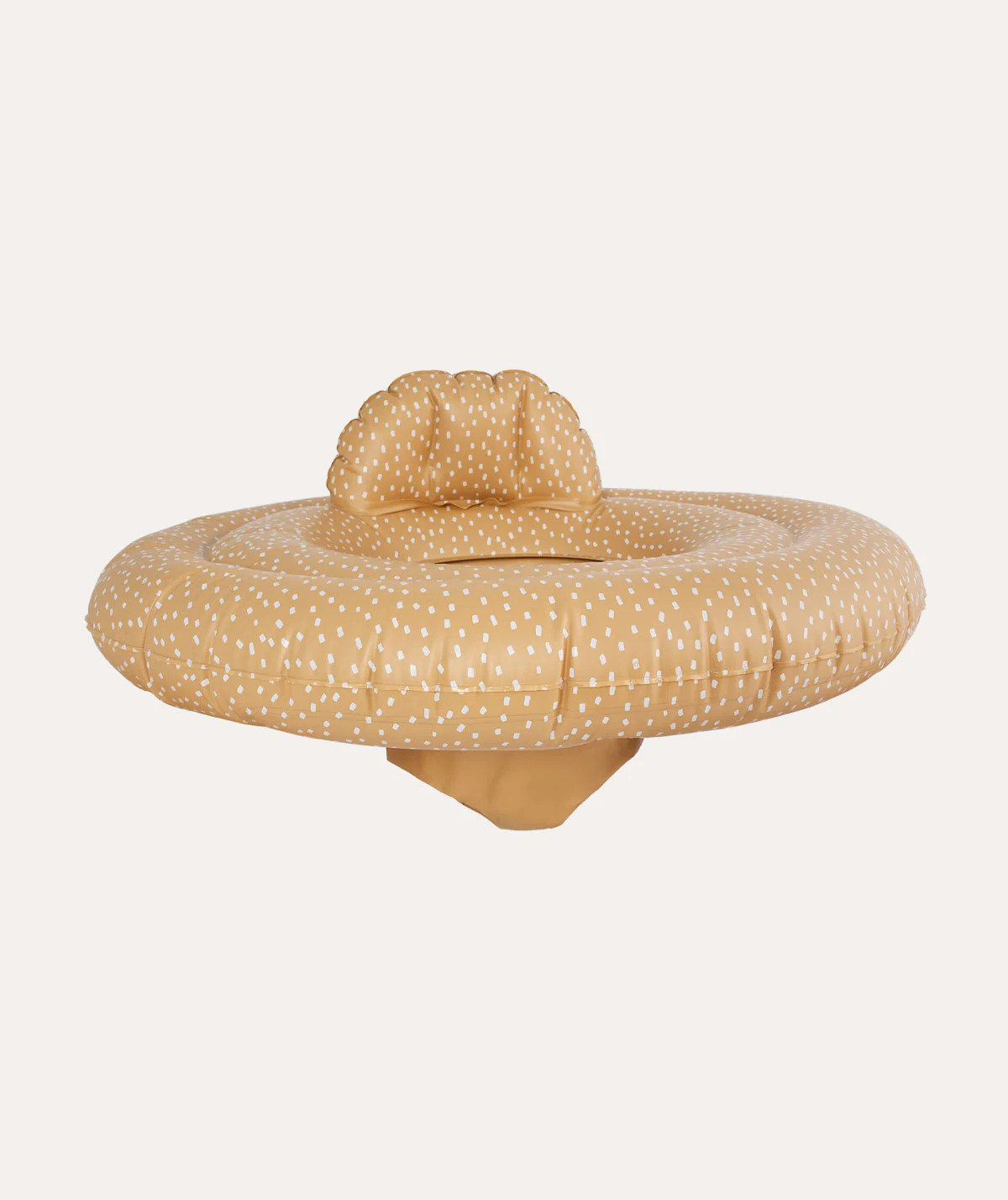 Inflatable Baby Swim Ring: Ditsy Apricot | KIDLY