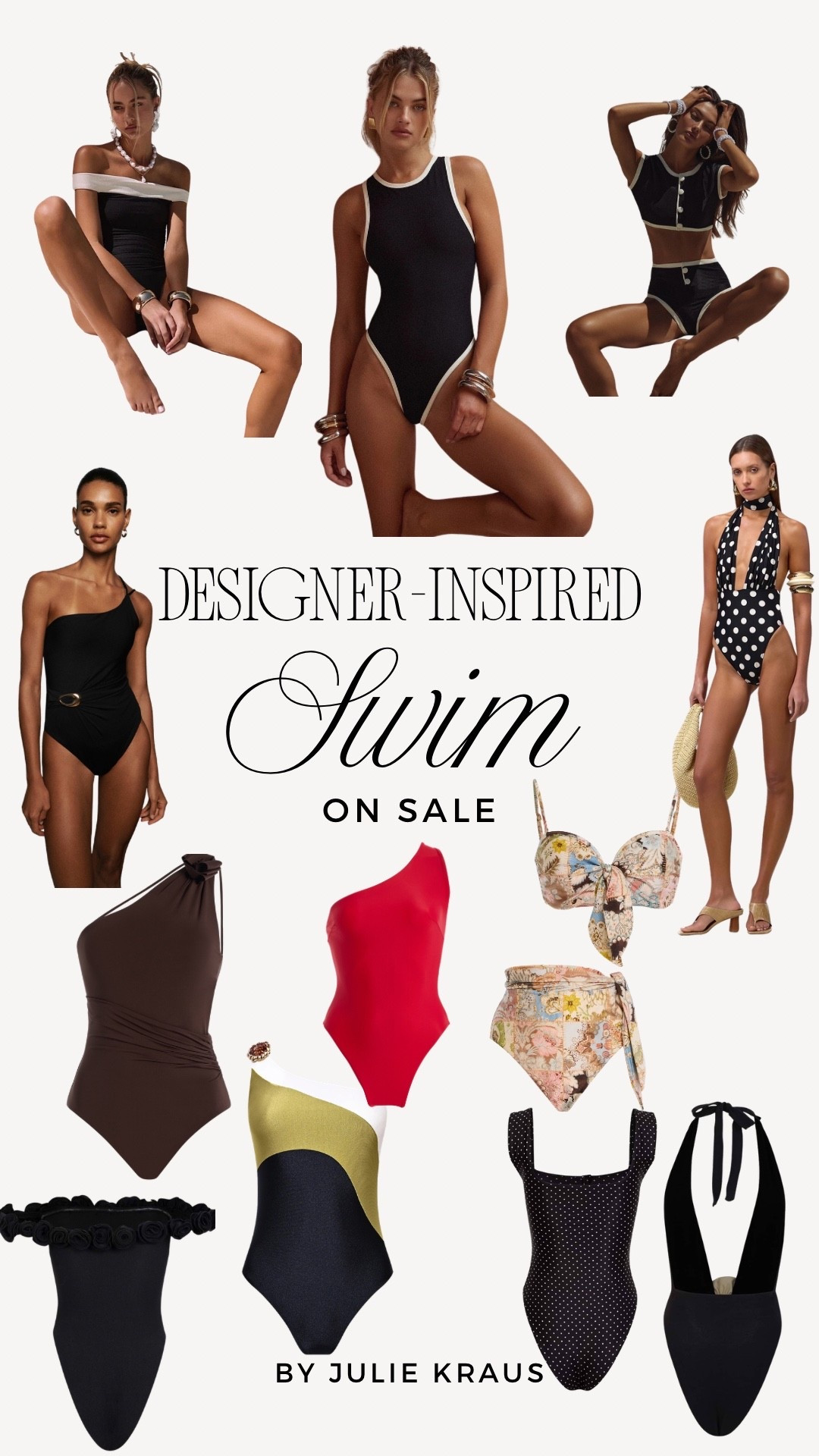 Designer inspired swim all on sale!!