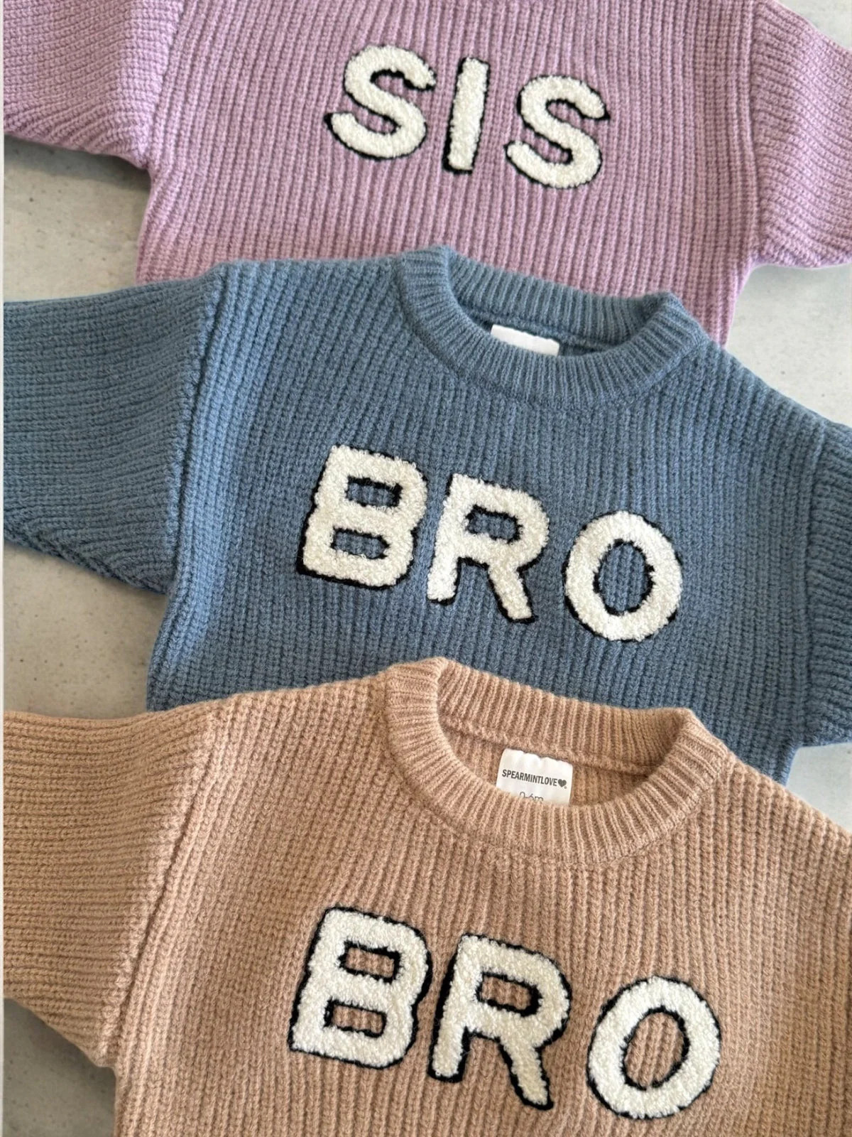 Bro Knit Sweater, Slate | SpearmintLOVE
