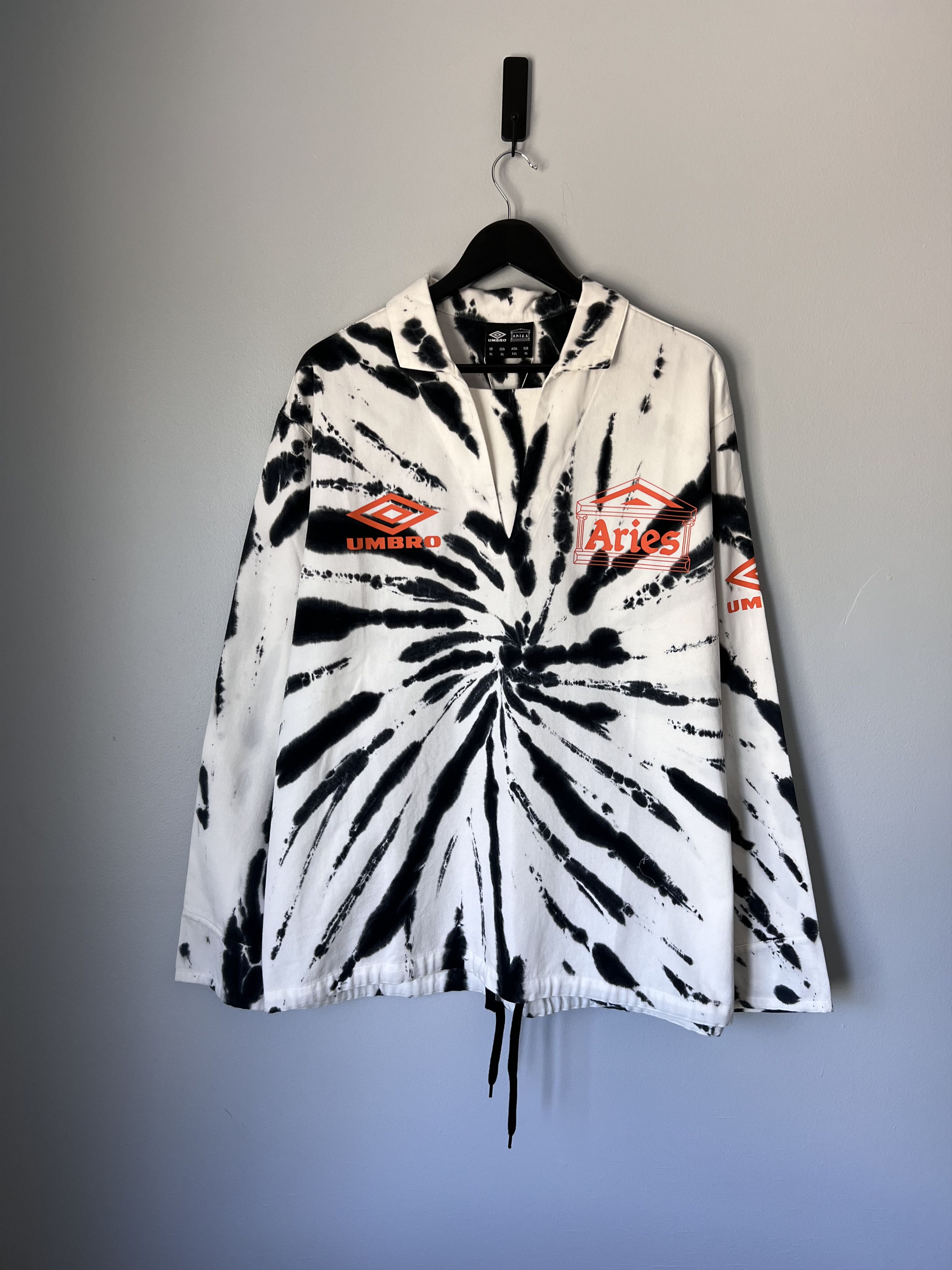 Umbro Aries Umbro Pro 64 Drill Pullover in White Tie Dye | Grailed | Grailed