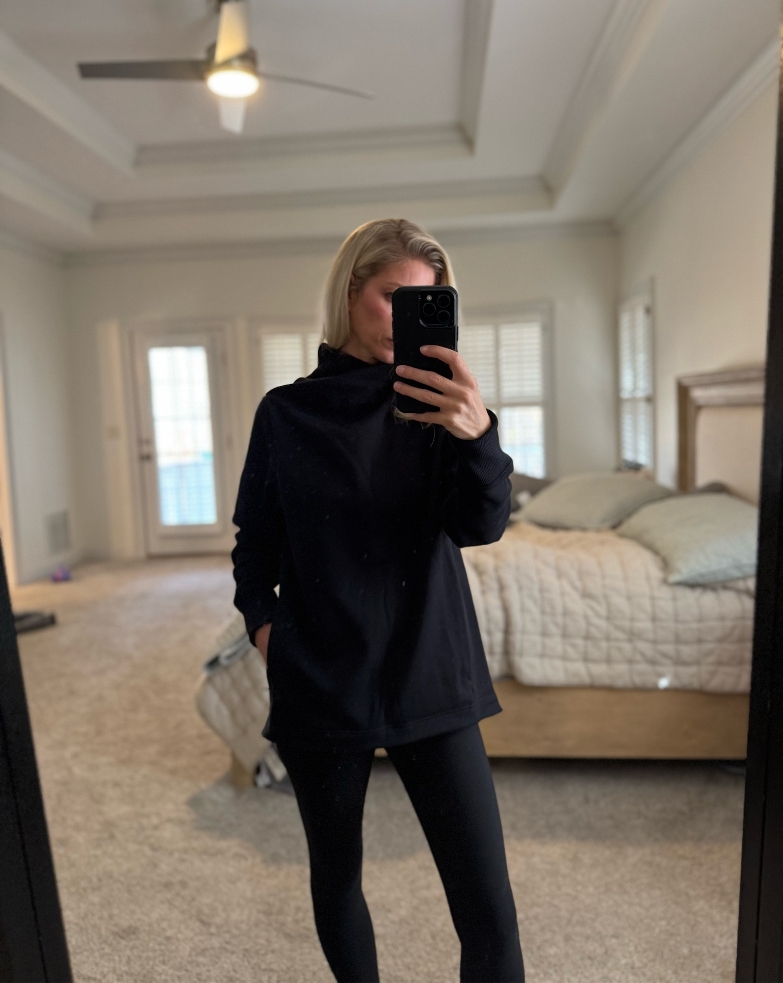 Mom outfit , base layer , winter outfit , fleece leggings , turtleneck , sweatshirt , workout clothes , lounge wear , ski clothes , 

#LTKActive #LTKOver40 #LTKSeasonal