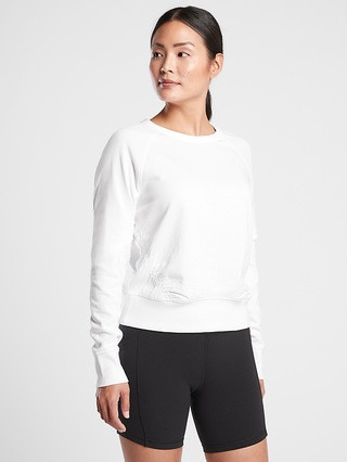 Sundown Puckered Sweatshirt | Athleta