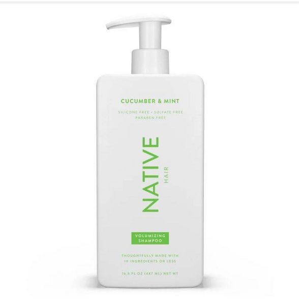 Native Cucumber & Mint Volume Shampoo - 16.5 fl oz | Target