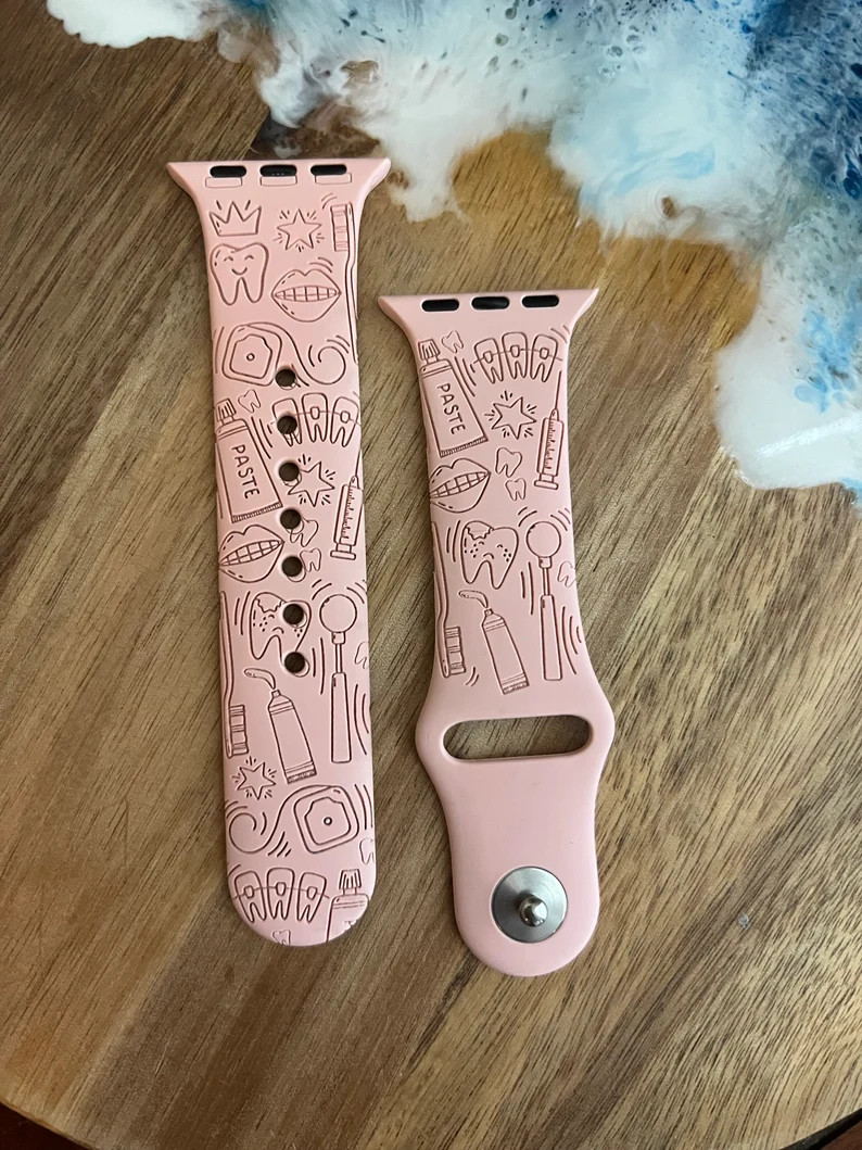 Dental Watchband Silicone for Dentists, Hygienists, Assistants | Etsy (US)