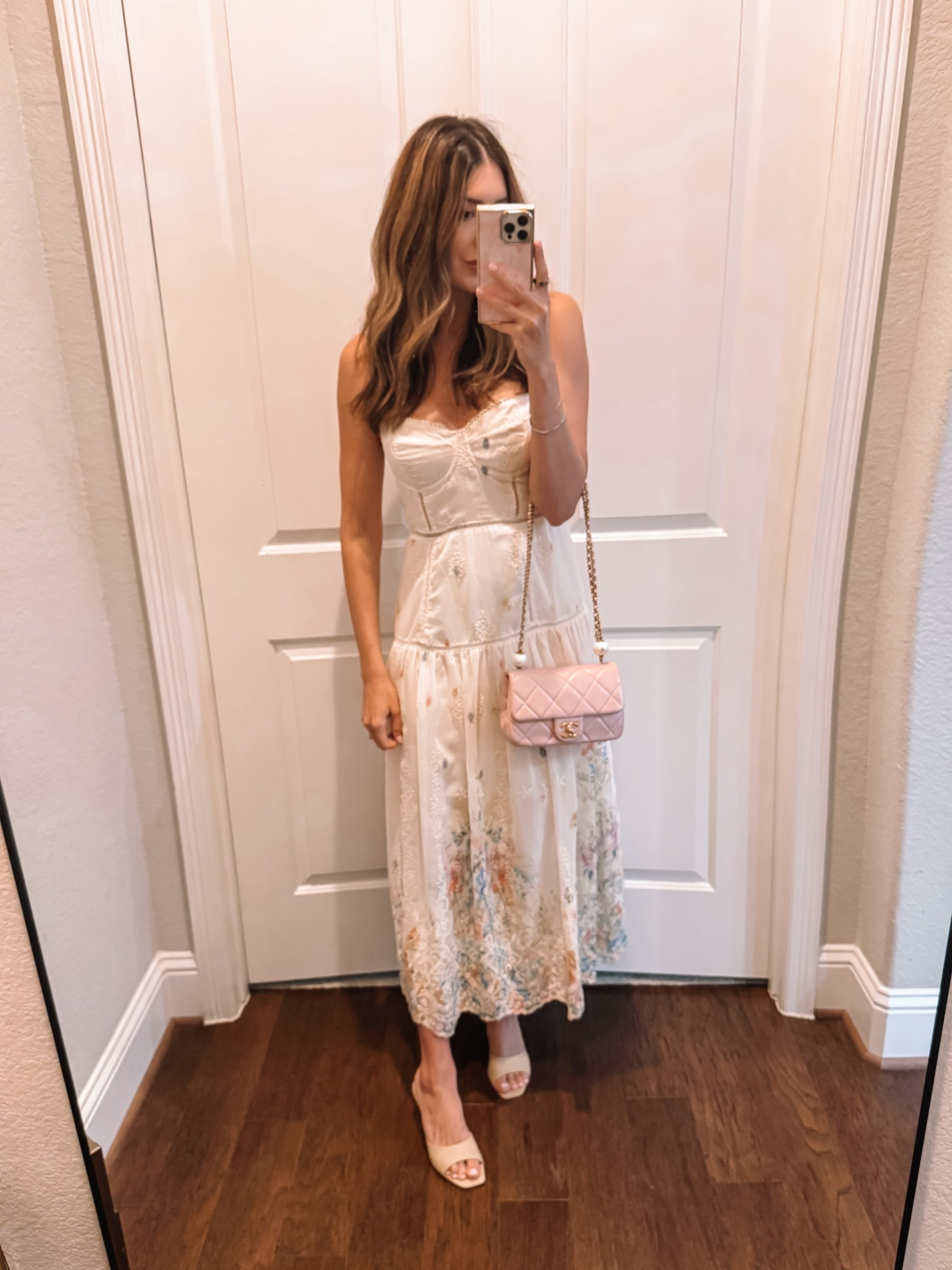 Wearing medium in dress (sized up for chest) 