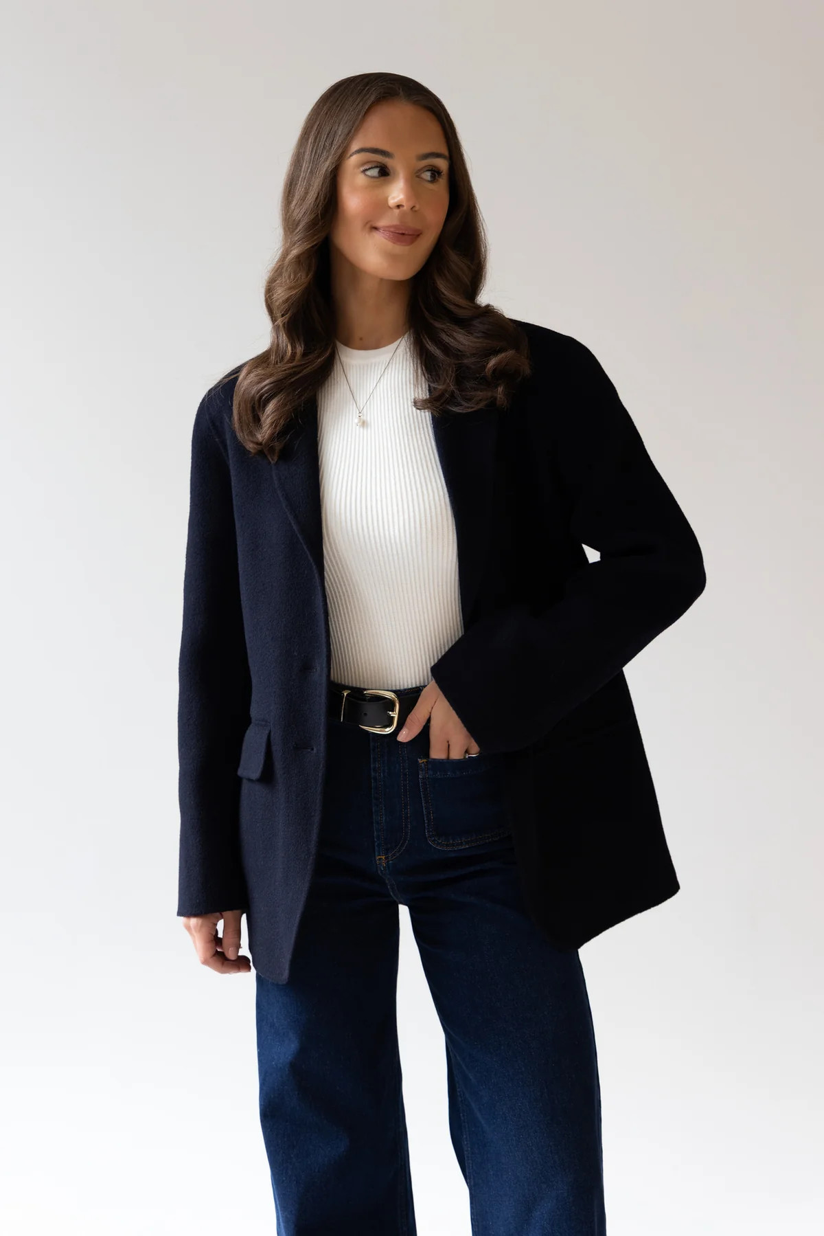 Wool-blend blazer | Good Basics Club