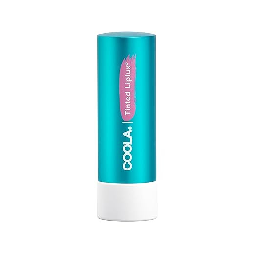 COOLA Organic Liplux Tinted Lip Balm and Sunscreen with SPF 30, Dermatologist Tested Lip Care for... | Amazon (US)