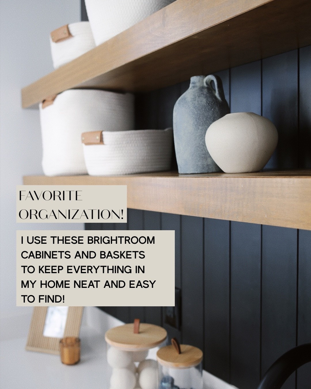 Open shelving can be one of the hardest things to make functional. With these baskets from target you can keep the look without sacrificing comfort. 

#LTKFamily #LTKHome #LTKFindsUnder50