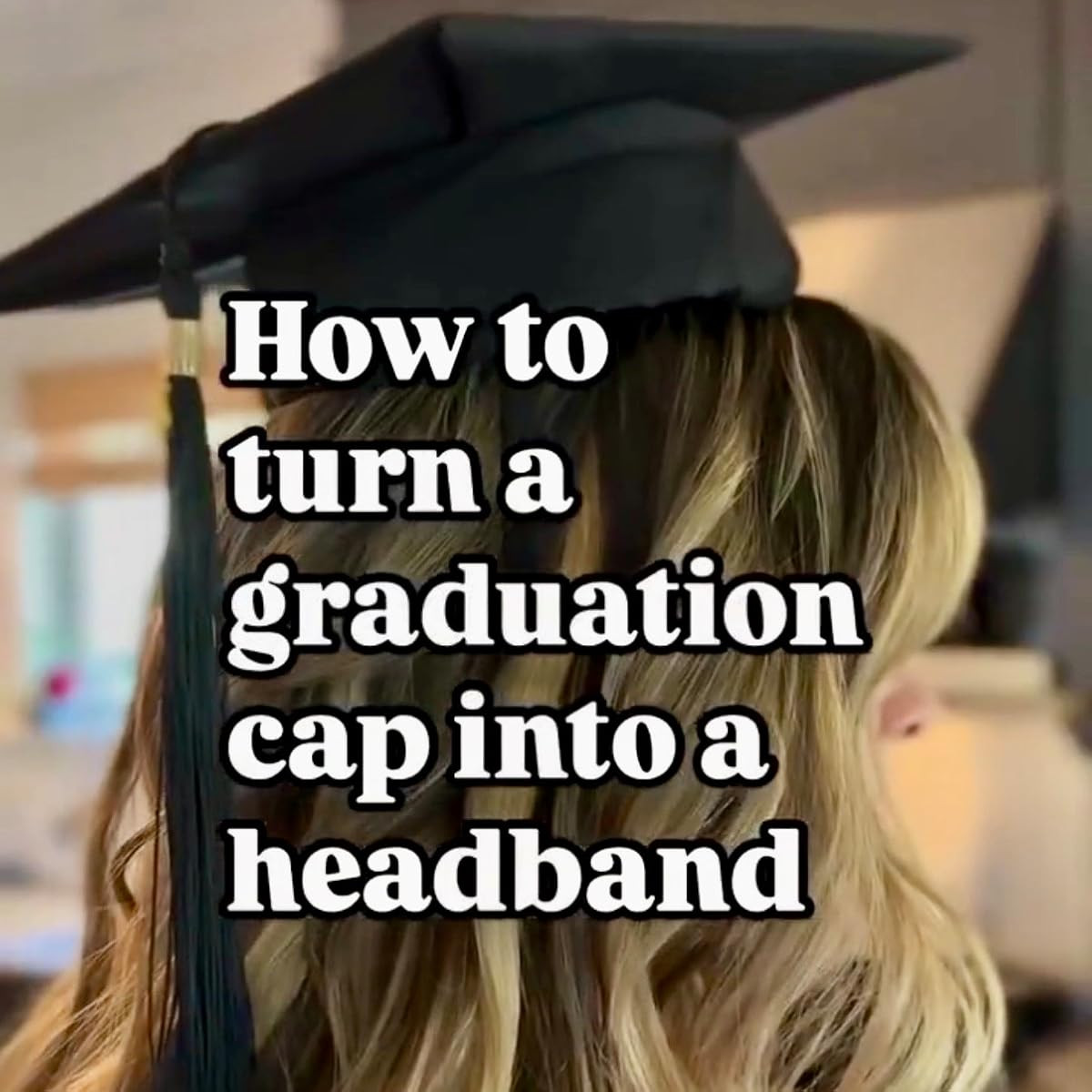 GIURKUU 2 Pcs Graduation Cap Headband, Anti-fall Firm Hair Band for Graduation Cap, Graduation Gi... | Amazon (US)