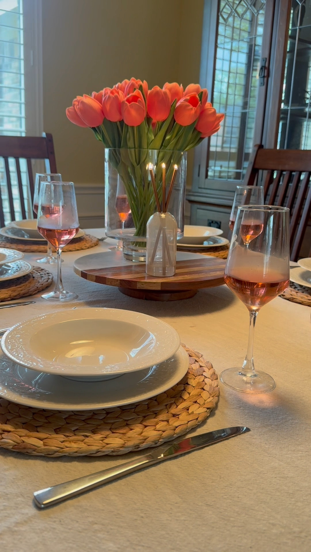 Added the perfect bow on top to my Easter tablescape. With my pompous face and champagne steel candle wicks from everlasting candle it creates such a fun, girly and Easter experience. Of course I had to top it off with a pink drink as well. Everyone needs this candle whether it’s for elevating space or adding to your entertaining experience People will eat your party, wanting to buy one themselves. 

#ReadingNook  
#CozyVibes  
#EverlastingCandle  
#CandleLovers  
#HomeAesthetic  
#InteriorInspo  
#CozyCorner  
#MinimalistDecor  
#DriplessCandle  
#WicklessWonder  
#MoodLighting  
#HomeStyle  
#CandleMagic  
#ElevatedSpaces  
#ScentFreeCandle  
#AestheticHome  
#WarmAmbience  
#CozySpaces  
#HomeVibes  
#DecorDetails

#LTKParties #LTKSeasonal #LTKGiftGuide