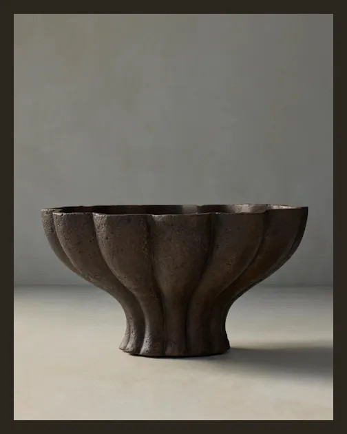 Trevi EcoMix Pedestal Bowl | Joon Loloi | Joon Loloi