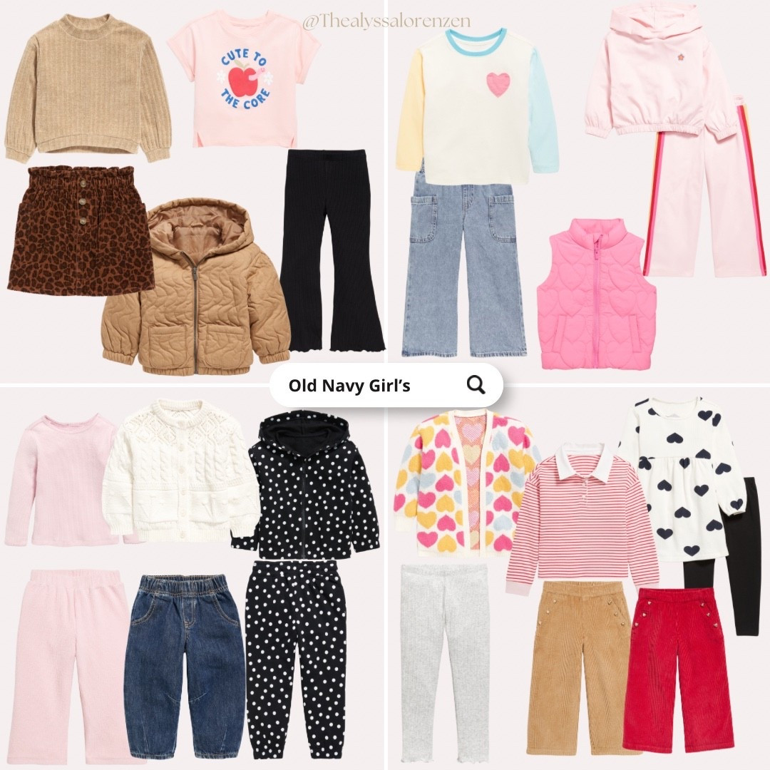 Old Navy Girls! So adorable! Check the sale! 

#LTKKids #LTKFallSale #LTKSaleAlert