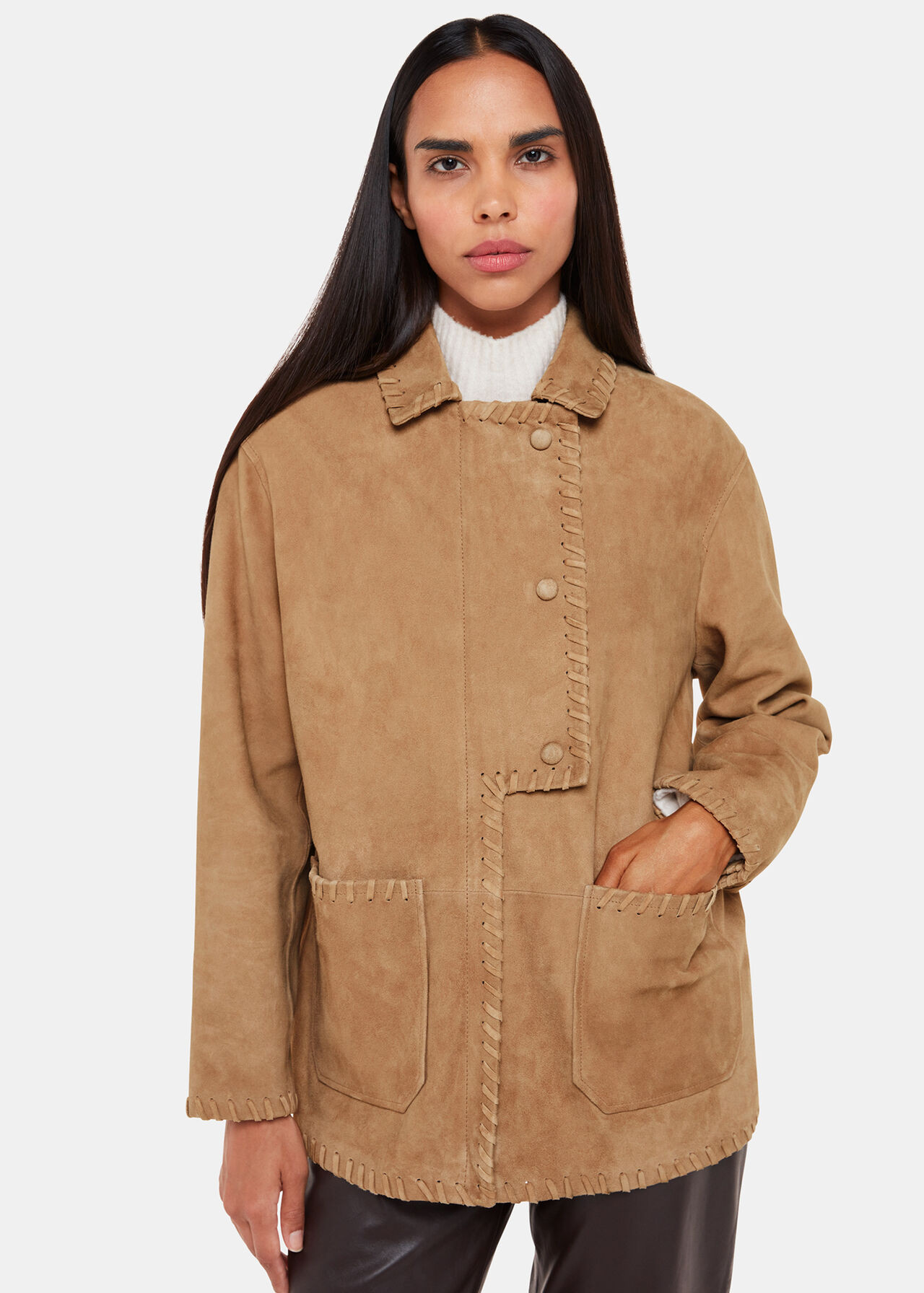 Bohdi Western Suede Biker | Whistles