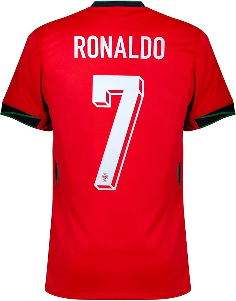 Ronaldo #7 Portugal Home Soccer Jersey for Men Fan Version 24/25 | Amazon (US)