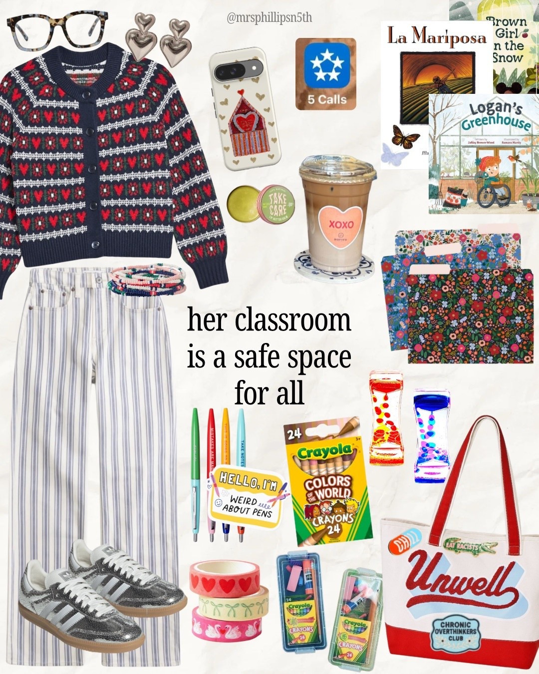 teacher ootd moodboard ❤️🖍️
-phone case is Painted Love from TheDairy.com

#LTKootd #LTKSaleAlert #LTKdayinmylife