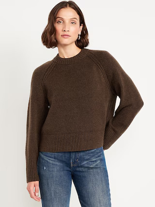 SoSoft Loose Crew-Neck Sweater | Old Navy (US)