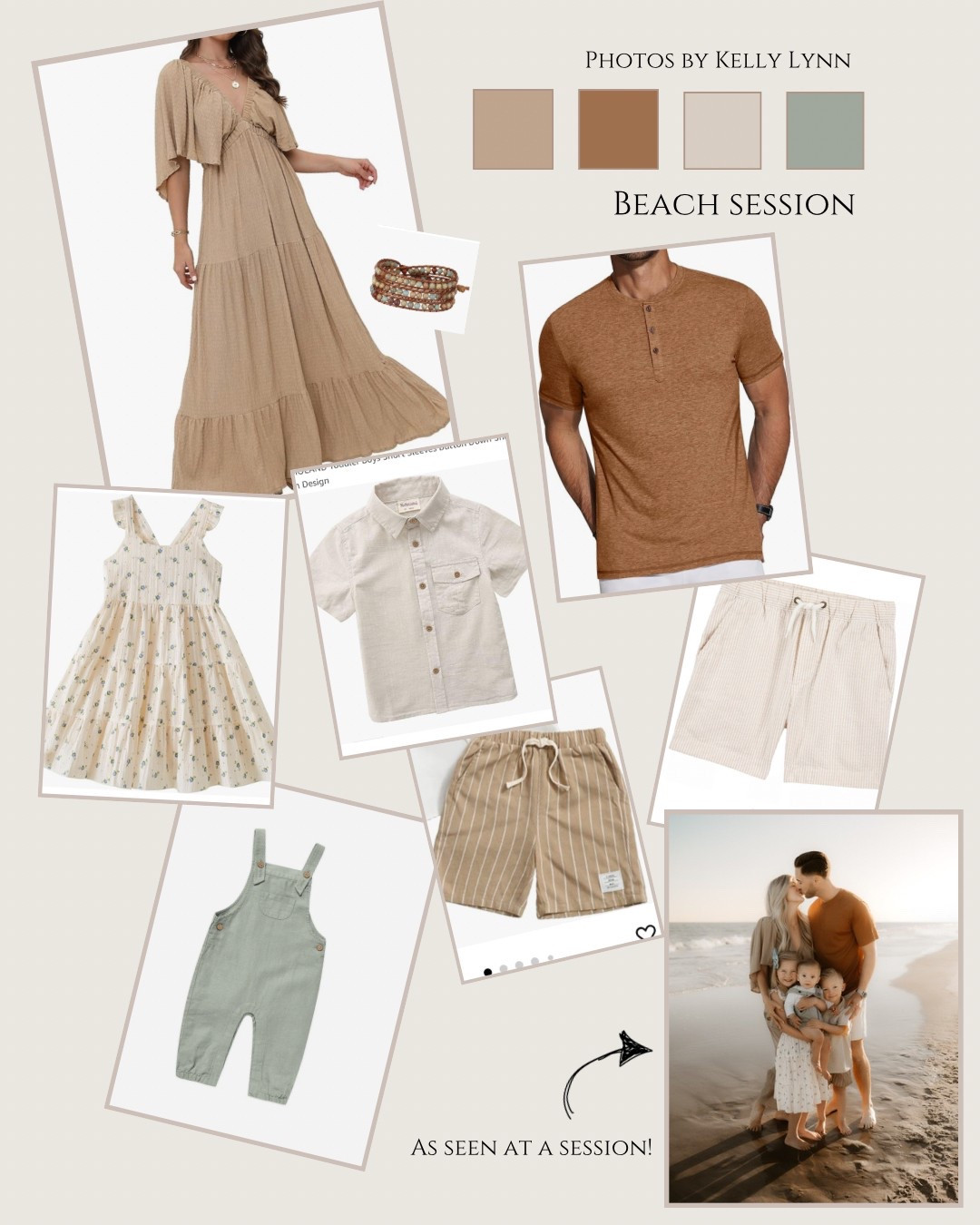 Perfect beach look! High style low cost. Looking good for your session doesn’t have to be expensive  

#LTKFindsUnder50 #LTKFamily