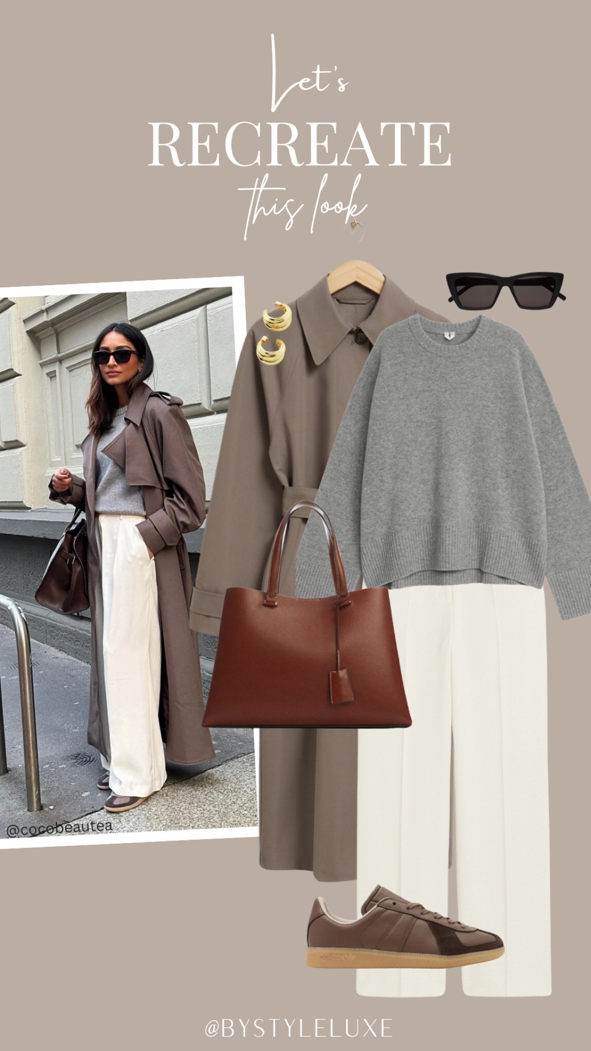 Let’s Recreate This Look - gorgeous brown trench outfit from @cocobeautea
#trenchcoat #springlook #transitional 

#LTKitbag #LTKSpringSale #LTKstyletip
