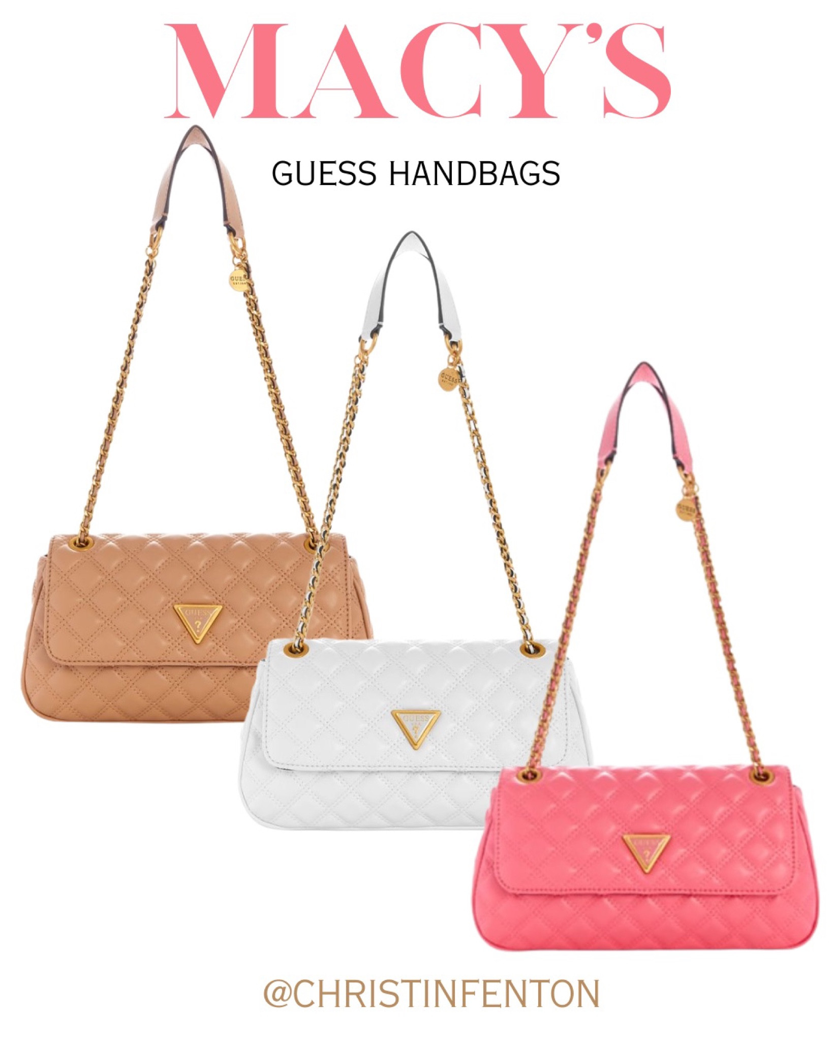 Macy’s Guess handbags, Steve Madden summer slide sandals 🤍 spring shoes, spring sandals, pastel heels, high heel pumps, wedding heels, wedding shoes, sandals, pumps, flip flops, neutral sandals, chunky heels @shop.ltk #liketkit 🥰 Thank you for shoe shopping with me! 🤍 XO Christin  #LTKshoecrush #LTKworkwear #LTKstyletip #LTKcurves #LTKitbag #LTKsalealert #LTKwedding #LTKfit #LTKunder50 #LTKunder100 #LTKworkwear 