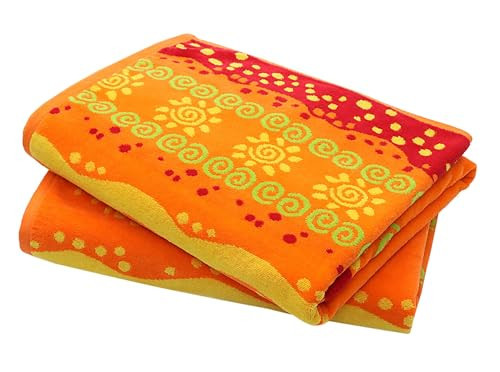 COTTON CRAFT Oversized Beach Towel - 2 Pack 35 x 70 Big & Huge Towel Set | Amazon (US)