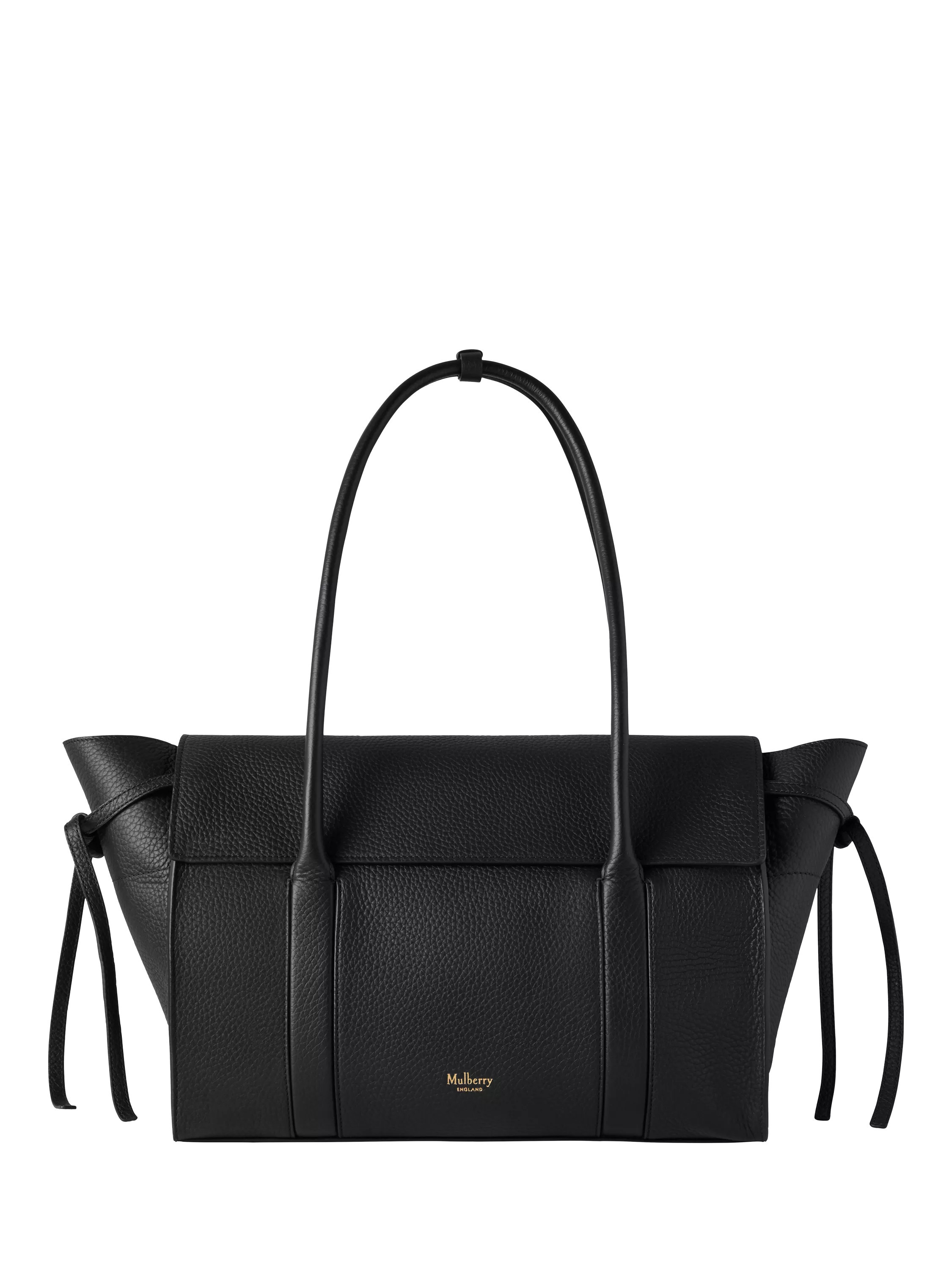 Mulberry Medium Soft Bayswater Heavy Grain Leather Shoulder Bag | John Lewis (UK)