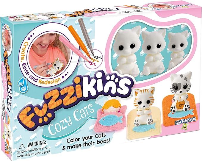 Fuzzikins Cozy Cats Craft Playset | Amazon (US)