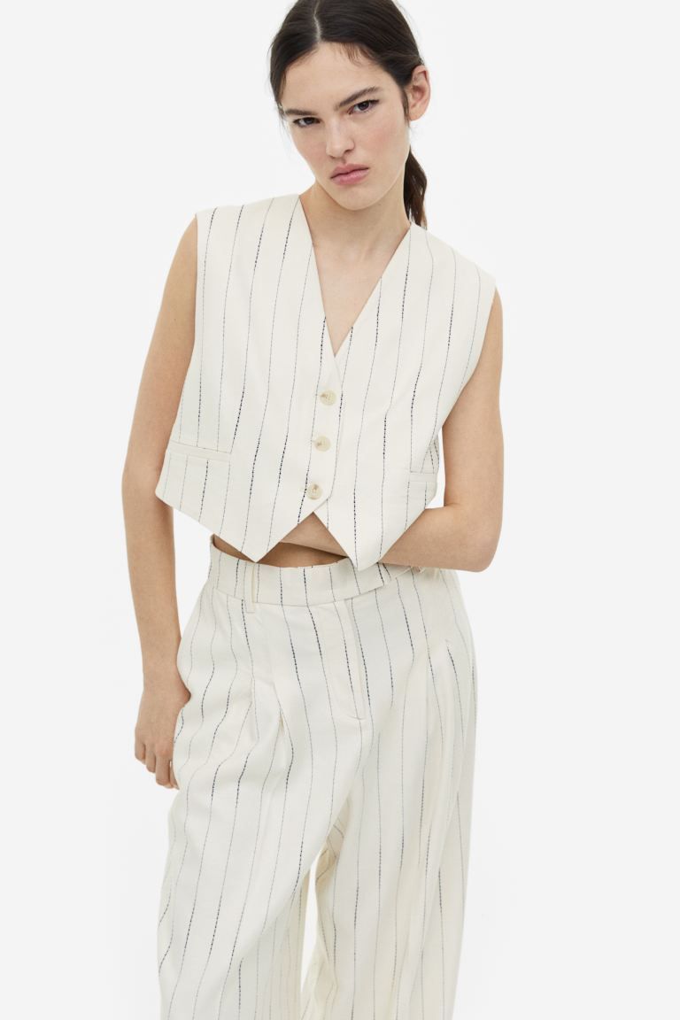 Linen-blend Pants | H&M (US)