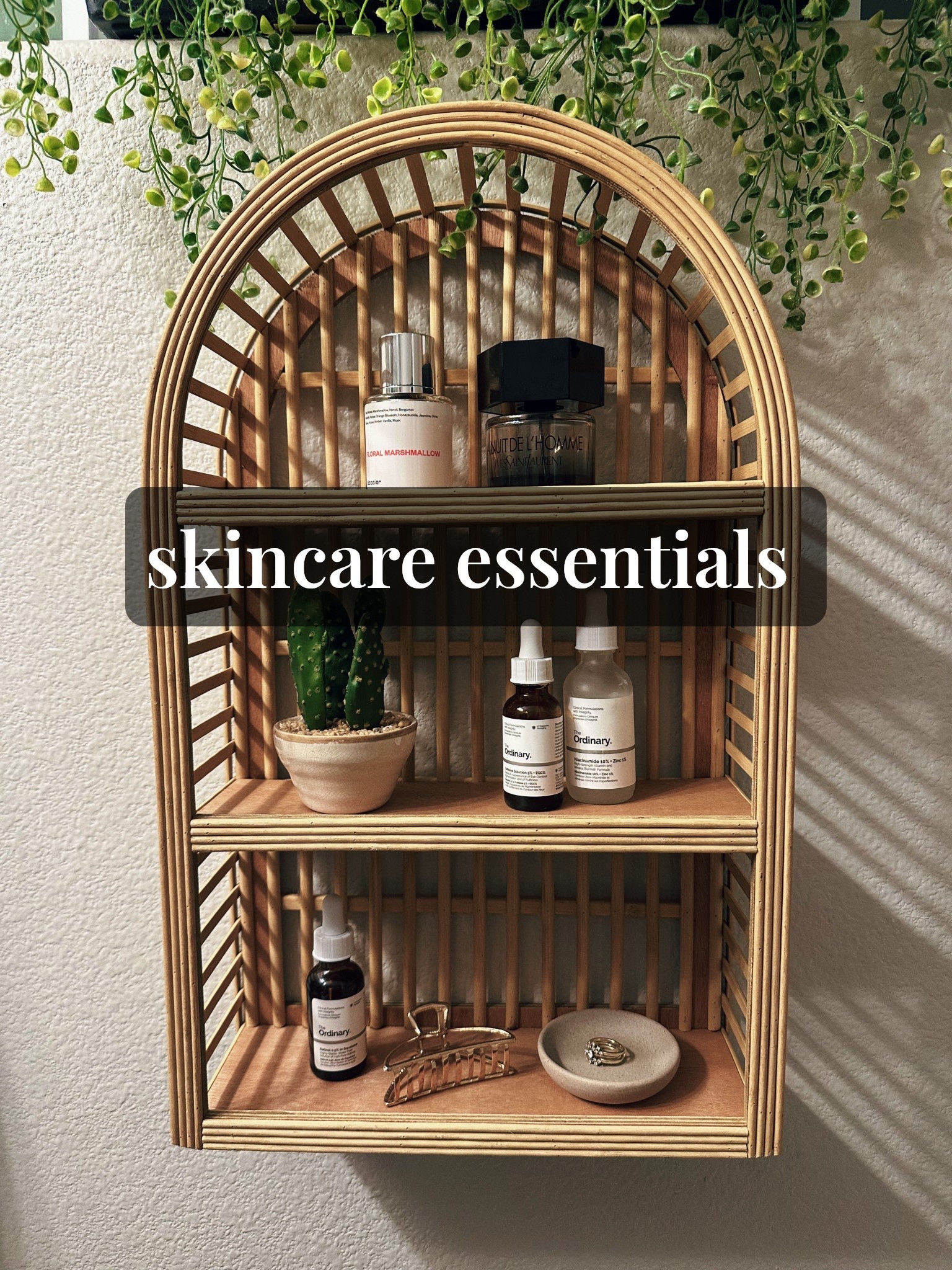 I use the ordinary caffeine solution & niacinamide daily + the cerave moisturizer 

#LTKFindsUnder50 #LTKBeauty