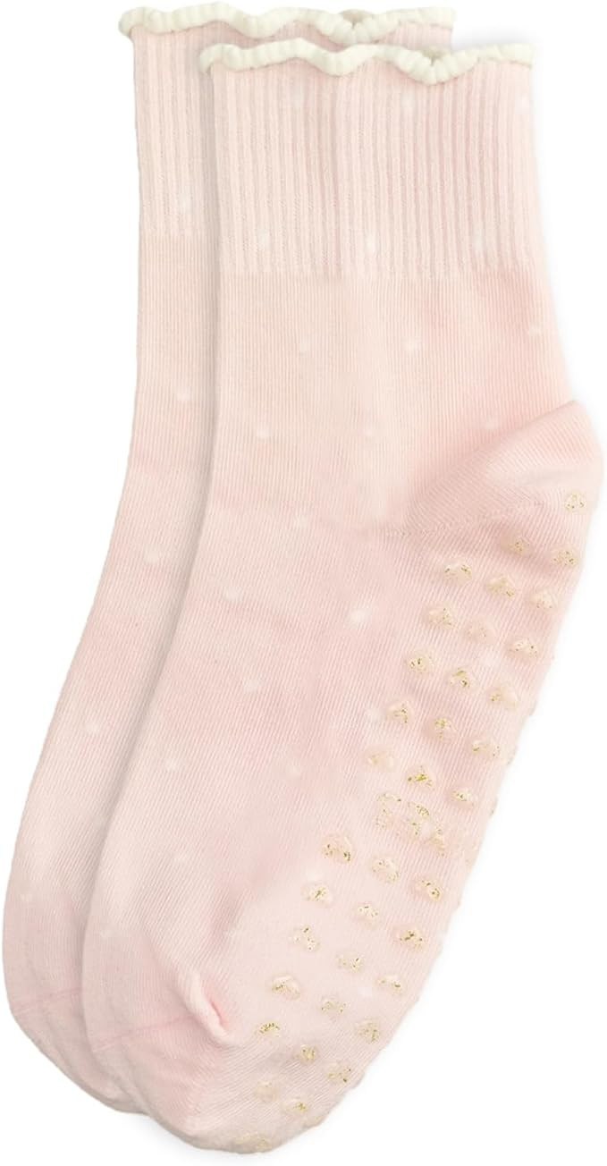 Cute Polka Dot Yoga Socks for Women – Fits US Sizes 5-9 – Perfect forYoga, Pilates, Barre, an... | Amazon (US)