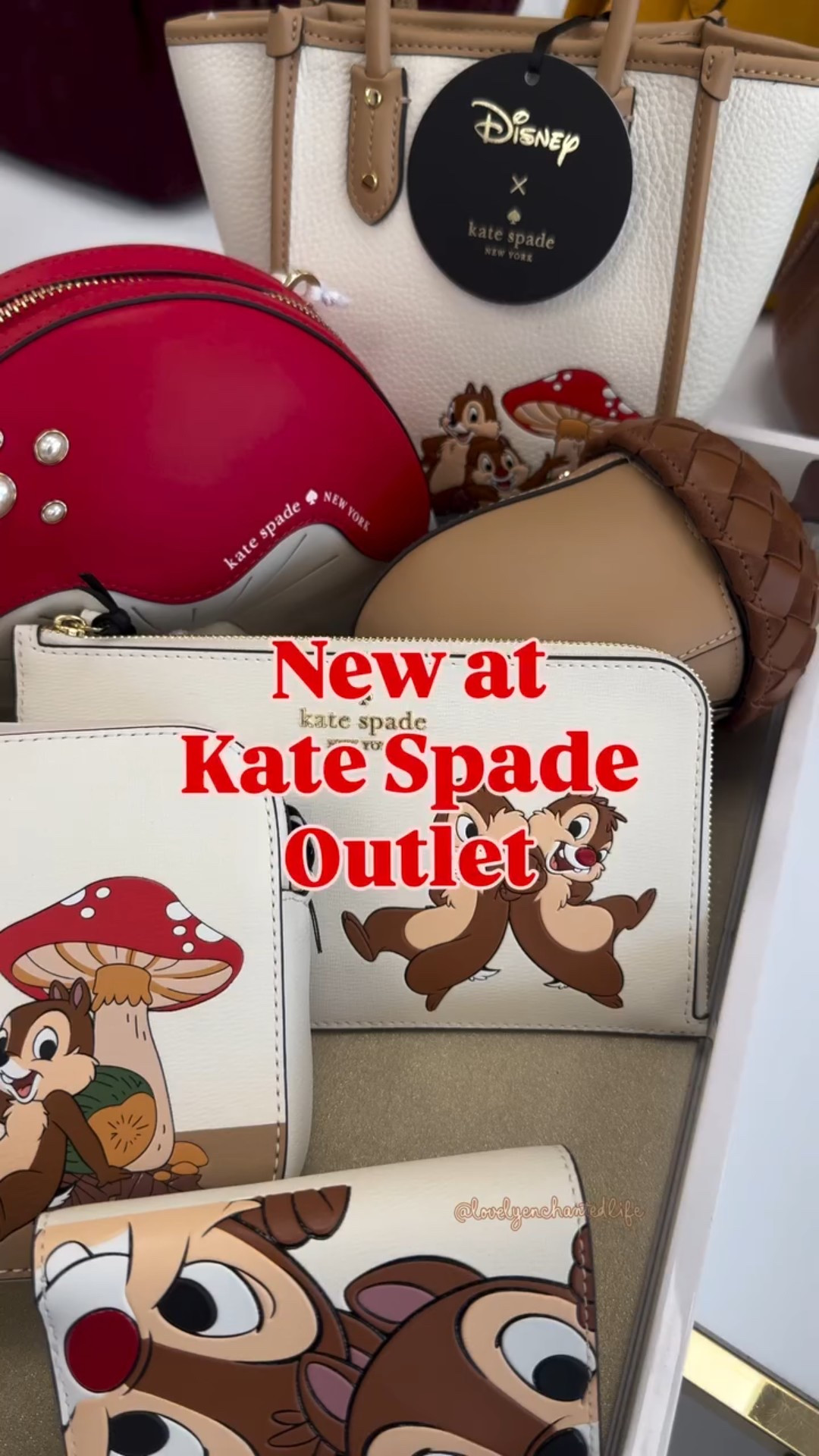 New Obsession unlocked❗️Disney’s Chip n Dale collection at Kate Spade Outlets is in store and it’s so good it’s nuts 🙃😉 Hurry it’s all 40% off…

✨Comment “Friends” and I’ll see you a 🔗 (must be following me or the message won’t go through) 

#disneyxkatespade #katespadechipanddale #disneyfinds 
#chipanddale #disneyxkatespadeny #katespade #chip #dale #katespadeoutlet #disneymerch #disneypurses #disneybags #disneyfashion #disneyblogger #shopwithme #fyp

#LTKautumn #LTKItBag #LTKStyleTip