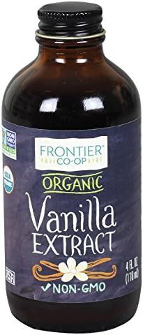 Frontier Organic Vanilla Extract, 4 Ounce | Amazon (US)