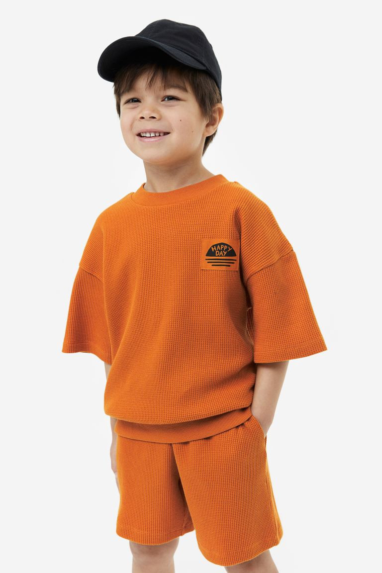 2-piece Waffled Jersey Set | H&M (US + CA)