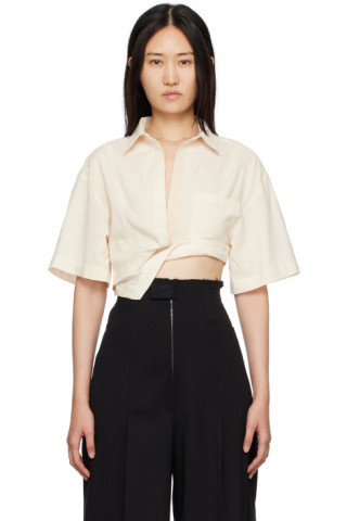Beige Le Papier 'La Chemise Capri' Shirt | SSENSE