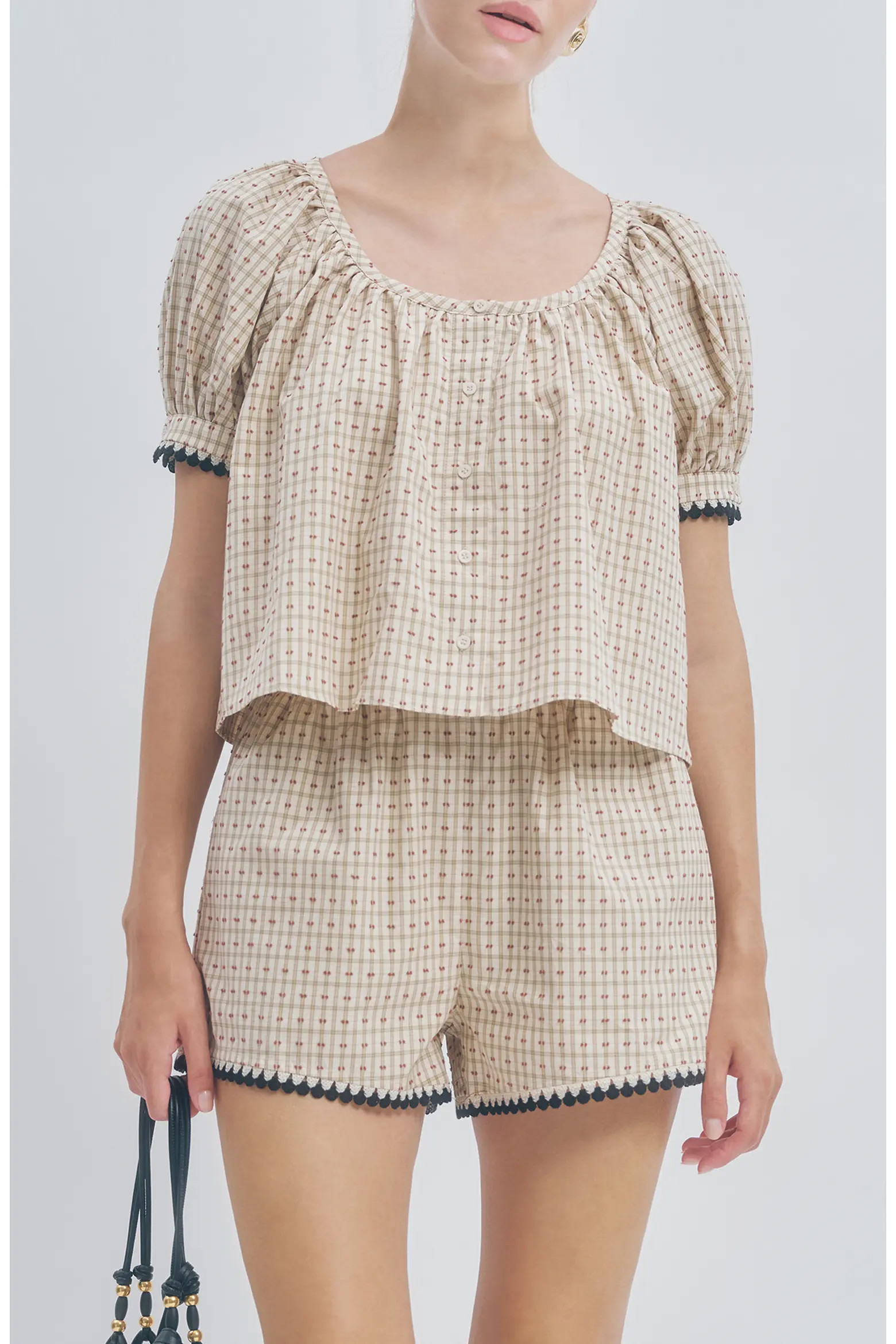 Sue Plaid Woven Shirt (Women) | Nordstrom | Nordstrom