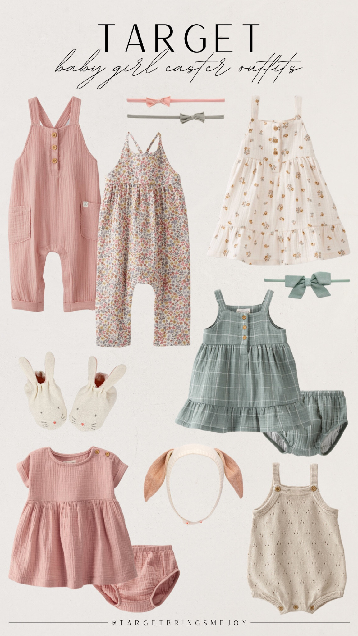 Baby girl Easter outfit ideas from Target

#target #targetstyle #targetbaby #babygirl #eastersunday #easterlook #easterstyle #easter #targetfinds #targetdeals

#LTKkids #LTKbaby #LTKbump