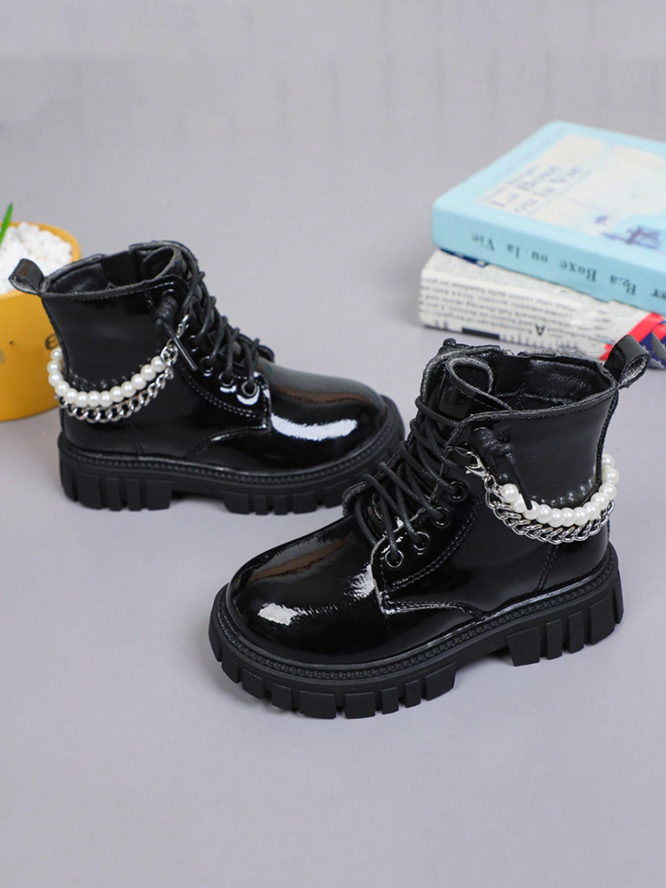 Toddler/Little Girls' New Round Toe Side Zipper Boots, Short Shaft, Children Shoes, Fashion Ankle... | SHEIN