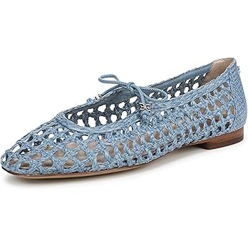 Sam Edelman Women's Marcie Woven Mary Jane Flats | Amazon (US)