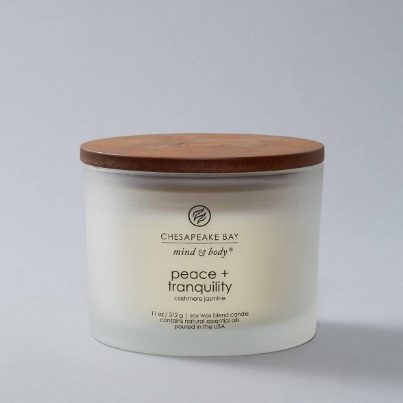 Glass Jar Candle Cashmere Jasmine - Chesapeake Bay Candle | Target