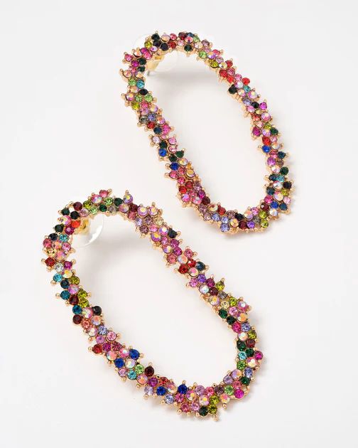 Park Avenue Statement Earrings - Multi | VICI Collection