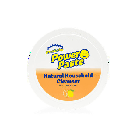 Scrub Daddy’s PowerPaste Kitchen and Bathroom Cleaning Sponge + Paste - Natural Cleanser + Dye Free Scrub Mommy 1 Count | Walmart (US)