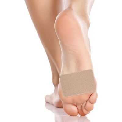 Steins Moleskin Foot Blister Heel Pads for Feet with Adhesive Backing, Chafing and Protection, Tan, 2" x 3" 100 Count | Target