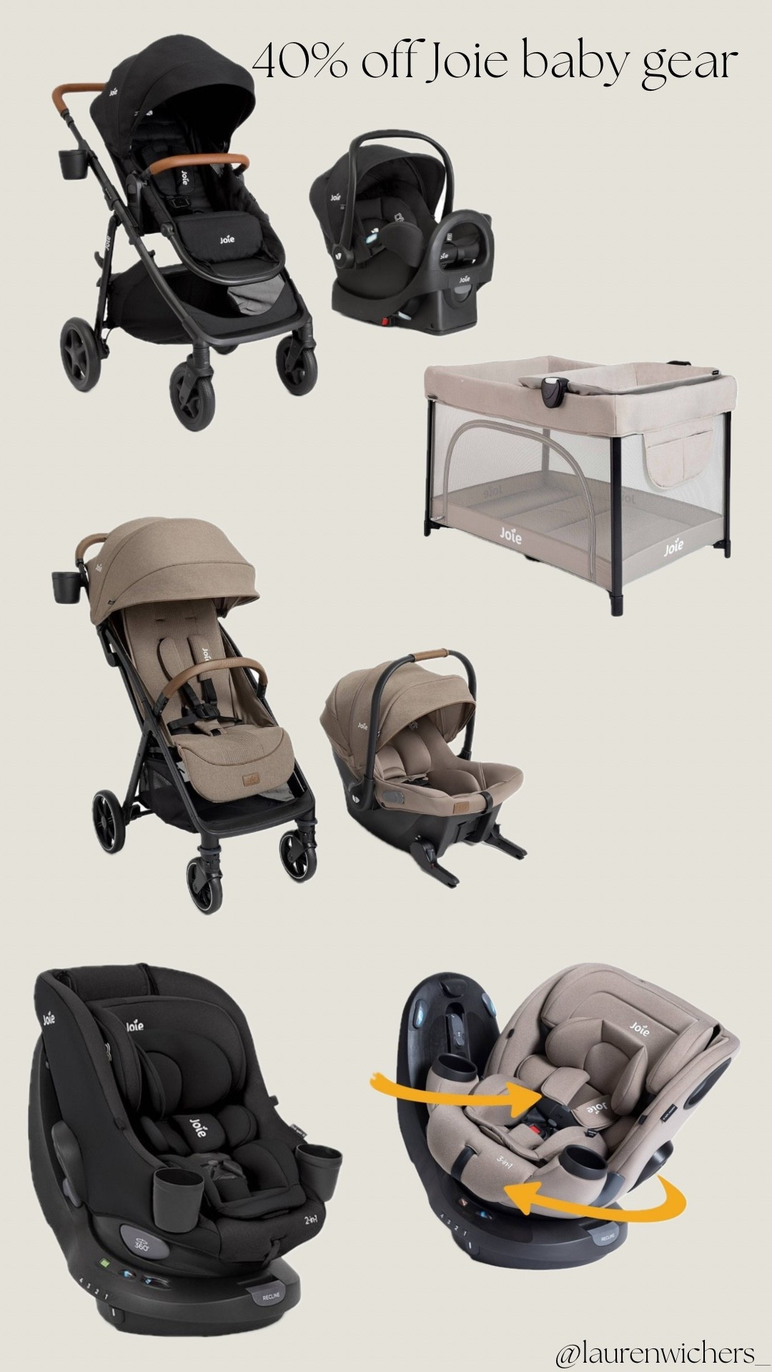 40% off Joie baby gear at Target today! 
Baby gear sale | Joie | sale alert | stroller | car seat 

#LTKBaby #LTKSaleAlert #LTKmomlife