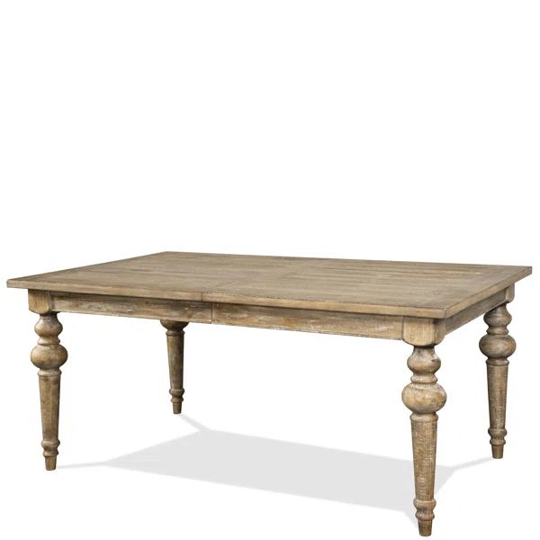 Wiggs Extendable Pine Solid Wood Dining Table | Wayfair North America