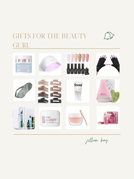 Gifts for the Beauty Guru! 

Gel nail supplies, hair and lip masks, moisturizer, gua shas, sleeping eye masks and more!

Ig: @jkyinthesky & @jillianybarra

#giftideas #giftinspo #beautyqueen #sephora #target #amazon #christmasshopping 

#LTKGiftGuide #LTKCyberweek #LTKbeauty