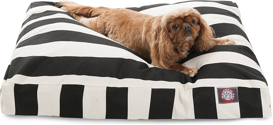 Majestic Pet Rectangle Medium Dog Bed Washable – Non Slip Comfy Pet Bed – Dog Crate Bed with ... | Amazon (US)