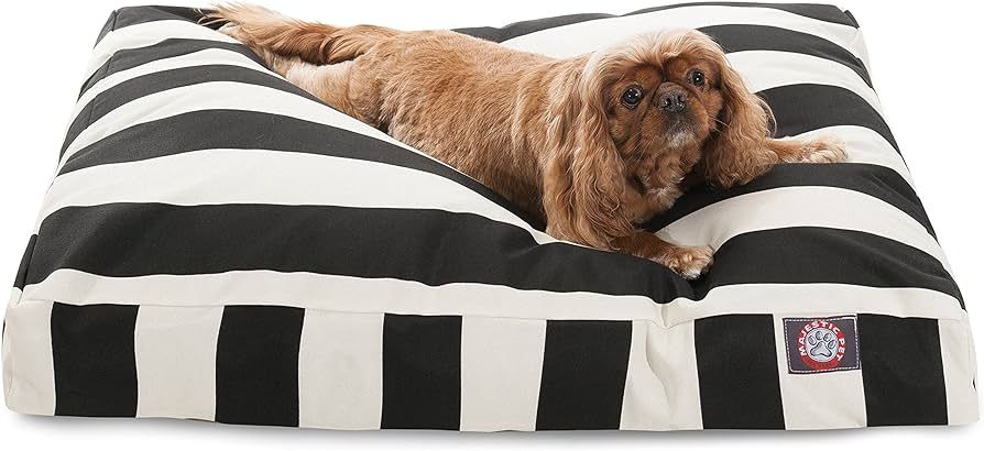 Majestic Pet Rectangle Medium Dog Bed Washable – Non Slip Comfy Pet Bed – Dog Crate Bed with ... | Amazon (US)