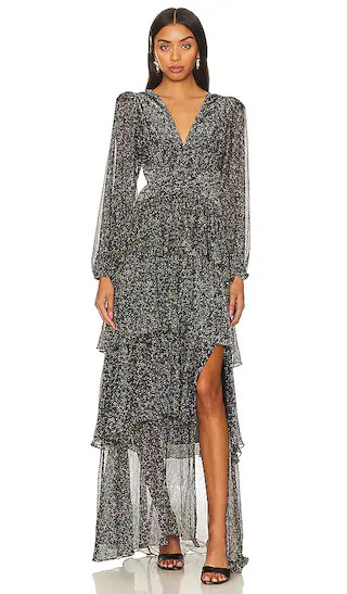 Anora Dress in Black Multi | Revolve Clothing (Global)